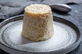 Cheese collection, French soft Chabichou of Poitou cheese made from goat milk in region Nouvelle-Aquitaine, France