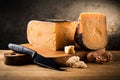 Cheese composition, Food background