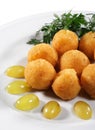 Cheese Croquettes Royalty Free Stock Photo