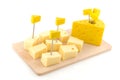 Cheese cubes