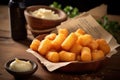 Cheese Curds, created by Generative AI