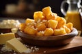 Cheese Curds, created by Generative AI