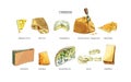 499_CHEESE, different varieties