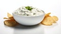 Ultra Hd Clam Dip Image On White Background Royalty Free Stock Photo