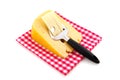 Cheese with Dutch slicer Royalty Free Stock Photo