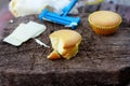 Cheese flavour cup cakes