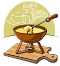 Cheese fondue