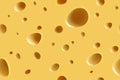 Cheese food seamless pattern. Realistic texture Royalty Free Stock Photo