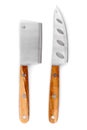 Cheese knife set isolated Royalty Free Stock Photo