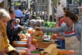 Cheese Market in Alkmaar, Holland Royalty Free Stock Photo