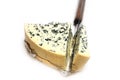 Cheese with mildew Royalty Free Stock Photo