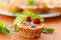 Cheese Muffins with berries