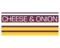 Cheese and Onion vector graphic concept on a white background