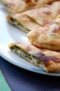 Cheese Pide with fresh herbs