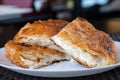 Cheese pie plate in Serbian style - Burek sa sirom