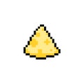 Ice cream pixel art icon isolated. 8 bit food sign. pixelated Symbol for mobile application