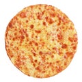 Cheese pizza isolated Royalty Free Stock Photo