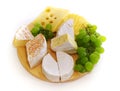 Cheese plate Royalty Free Stock Photo