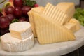 Cheese plate Royalty Free Stock Photo