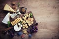 Cheese plate Royalty Free Stock Photo