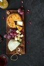 Cheese platter Royalty Free Stock Photo