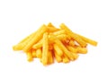 Cheese puff sticks isolated Royalty Free Stock Photo