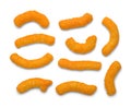 Cheese Puffs Royalty Free Stock Photo