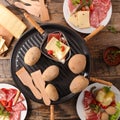 Cheese raclette