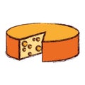 cheese round food nutrition diet