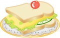 Cheese sandwich