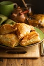 Cheese savory pastries Royalty Free Stock Photo