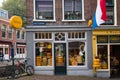 Chesee shop in Gouda Royalty Free Stock Photo