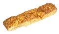 Cheese stick on isolated white background
