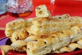 Cheese sticks crackers Royalty Free Stock Photo