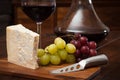 Cheese and wine Royalty Free Stock Photo