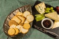 Cheeseboard for sharing Royalty Free Stock Photo