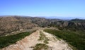 Cheeseboro Ridge Trail Panorama Royalty Free Stock Photo