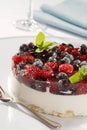 Cheesecake With Forest Fruit