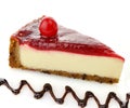 Cheesecake Slice Royalty Free Stock Photo