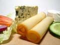 Cheeses kinds Royalty Free Stock Photo