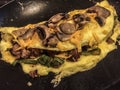 Cheesey steak veggie omelette