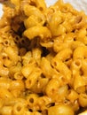 Cheesy chicken pasta image for web uses