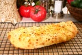 Cheesy Garlic Bread Royalty Free Stock Photo