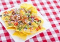 Cheesy Nachos Royalty Free Stock Photo