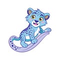 Cheetah Arts and Crafts Illustration for Creative Projects Royalty Free Stock Photo