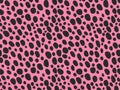 Cheetah Fur texture, carpet cheetah print skin background, black and pink panther theme color, look smooth, fluffy and soft. Royalty Free Stock Photo