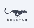 Cheetah logo vector icon