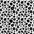 Cheetah skin seamless texture, leopard background Royalty Free Stock Photo