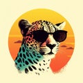 Cheetah In Sunglasses