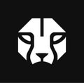 Cheetah panther vector logo